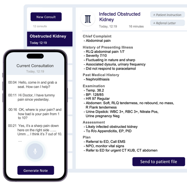 MEDILIT Medical AI Scribe